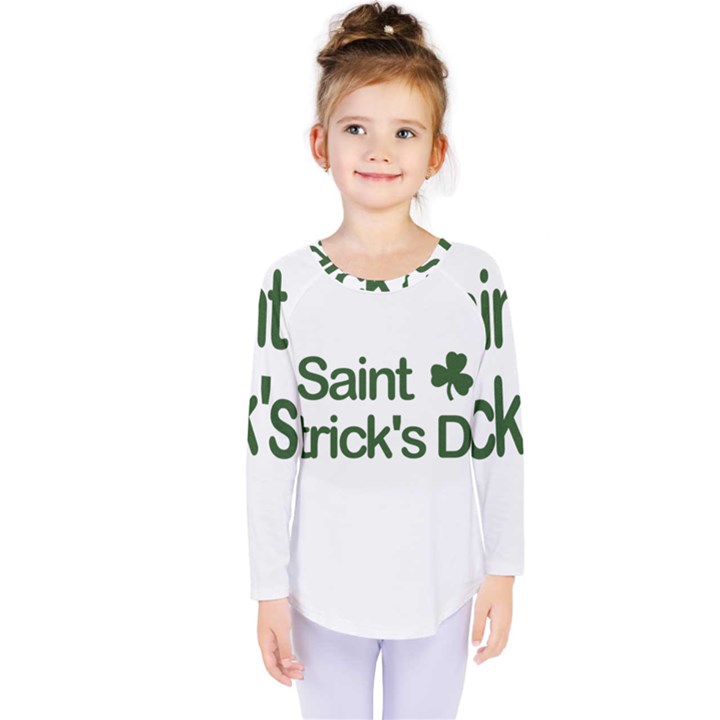  St. Patricks day  Kids  Long Sleeve Tee