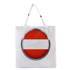 Austria Country Nation Flag Grocery Tote Bag by Nexatart