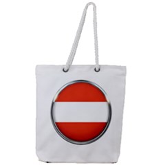 Austria Country Nation Flag Full Print Rope Handle Tote (large) by Nexatart