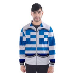 Greece Greek Europe Athens Wind Breaker (men) by Nexatart