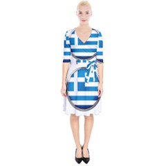 Greece Greek Europe Athens Wrap Up Cocktail Dress by Nexatart