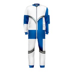 Finland Country Flag Countries Onepiece Jumpsuit (kids) by Nexatart