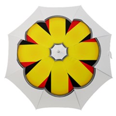 Belgium Flag Country Brussels Straight Umbrellas by Nexatart