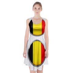 Belgium Flag Country Brussels Racerback Midi Dress by Nexatart