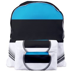 Estonia Country Flag Countries Giant Full Print Backpack