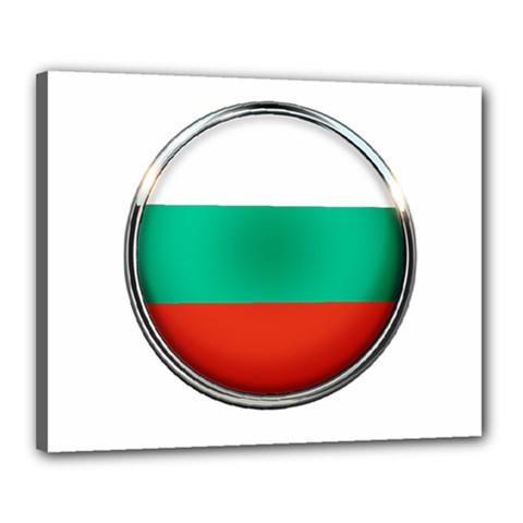 Bulgaria Country Nation Nationality Canvas 20  X 16  by Nexatart