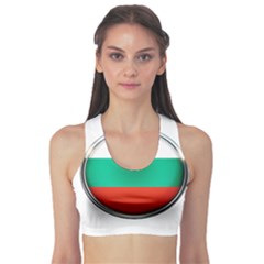 Bulgaria Country Nation Nationality Sports Bra by Nexatart