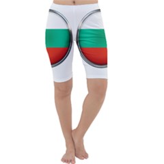 Bulgaria Country Nation Nationality Cropped Leggings  by Nexatart