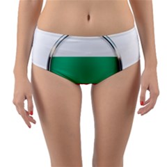 Bulgaria Country Nation Nationality Reversible Mid-waist Bikini Bottoms by Nexatart