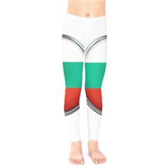 Bulgaria Country Nation Nationality Kids  Legging by Nexatart