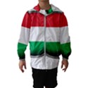 Hungary Flag Country Countries Hooded Wind Breaker (Kids) View1