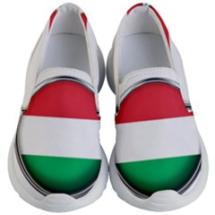 Hungary Flag Country Countries Kid s Lightweight Slip Ons by Nexatart