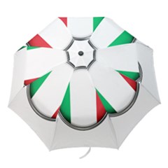 Italy Country Nation Flag Folding Umbrellas by Nexatart