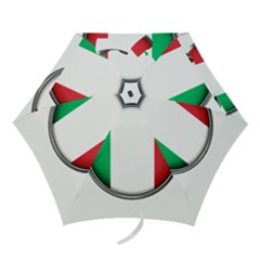 Italy Country Nation Flag Mini Folding Umbrellas by Nexatart