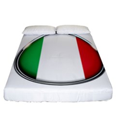 Italy Country Nation Flag Fitted Sheet (california King Size) by Nexatart