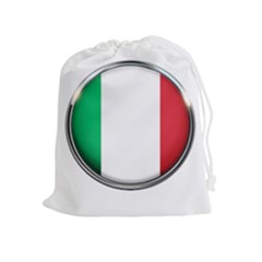 Italy Country Nation Flag Drawstring Pouches (extra Large) by Nexatart