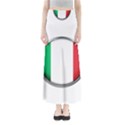 Italy Country Nation Flag Full Length Maxi Skirt View1