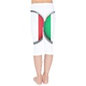 Italy Country Nation Flag Kids  Capri Leggings  View2