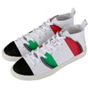 Italy Country Nation Flag Men s Mid-Top Canvas Sneakers View2