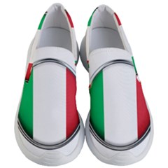 Italy Country Nation Flag Women s Lightweight Slip Ons by Nexatart