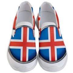 Iceland Flag Europe National Men s Lightweight Slip Ons by Nexatart