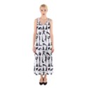 Yoga pattern Sleeveless Maxi Dress View1