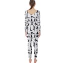 Yoga pattern Long Sleeve Catsuit View2