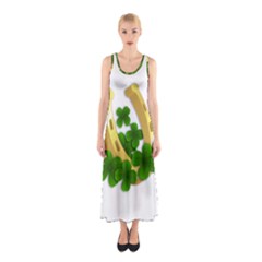  St  Patricks Day  Sleeveless Maxi Dress by Valentinaart