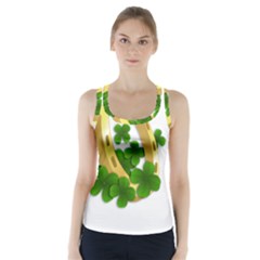  St  Patricks Day  Racer Back Sports Top by Valentinaart