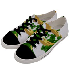  St  Patricks Day  Men s Low Top Canvas Sneakers by Valentinaart