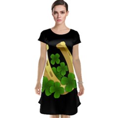  St  Patricks Day  Cap Sleeve Nightdress by Valentinaart