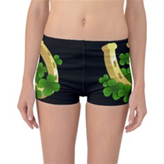  St  Patricks Day  Reversible Boyleg Bikini Bottoms by Valentinaart