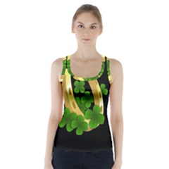  St  Patricks Day  Racer Back Sports Top by Valentinaart