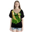  St. Patricks day  V-Neck Flutter Sleeve Top View1