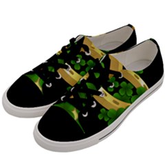  St  Patricks Day  Men s Low Top Canvas Sneakers by Valentinaart