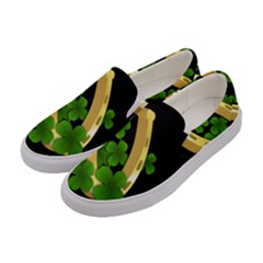  St  Patricks Day  Women s Canvas Slip Ons by Valentinaart