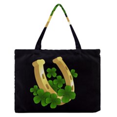  St  Patricks Day  Zipper Medium Tote Bag by Valentinaart