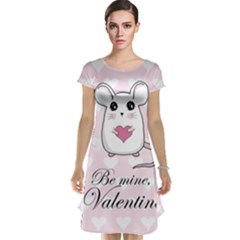 Cute Mouse - Valentines Day Cap Sleeve Nightdress by Valentinaart