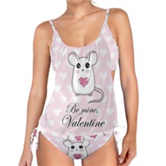 Cute Mouse - Valentines Day Tankini Set by Valentinaart