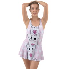 Cute Mouse - Valentines Day Swimsuit by Valentinaart