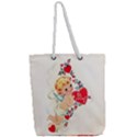 Cupid - Vintage Full Print Rope Handle Tote (Large) View2