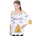 Bee mine Valentines day Flutter Tees View1