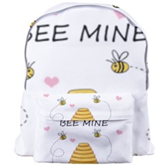 Bee Mine Valentines Day Giant Full Print Backpack