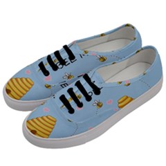 Bee Mine Valentines Day Men s Classic Low Top Sneakers by Valentinaart