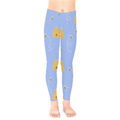 Bee Pattern Kids  Legging by Valentinaart