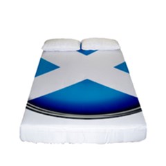 Scotland Nation Country Nationality Fitted Sheet (full/ Double Size) by Nexatart