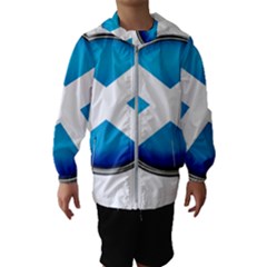 Scotland Nation Country Nationality Hooded Wind Breaker (kids) by Nexatart