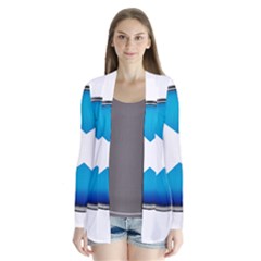 Scotland Nation Country Nationality Drape Collar Cardigan by Nexatart