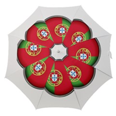 Portugal Flag Country Nation Straight Umbrellas by Nexatart