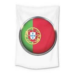 Portugal Flag Country Nation Small Tapestry by Nexatart